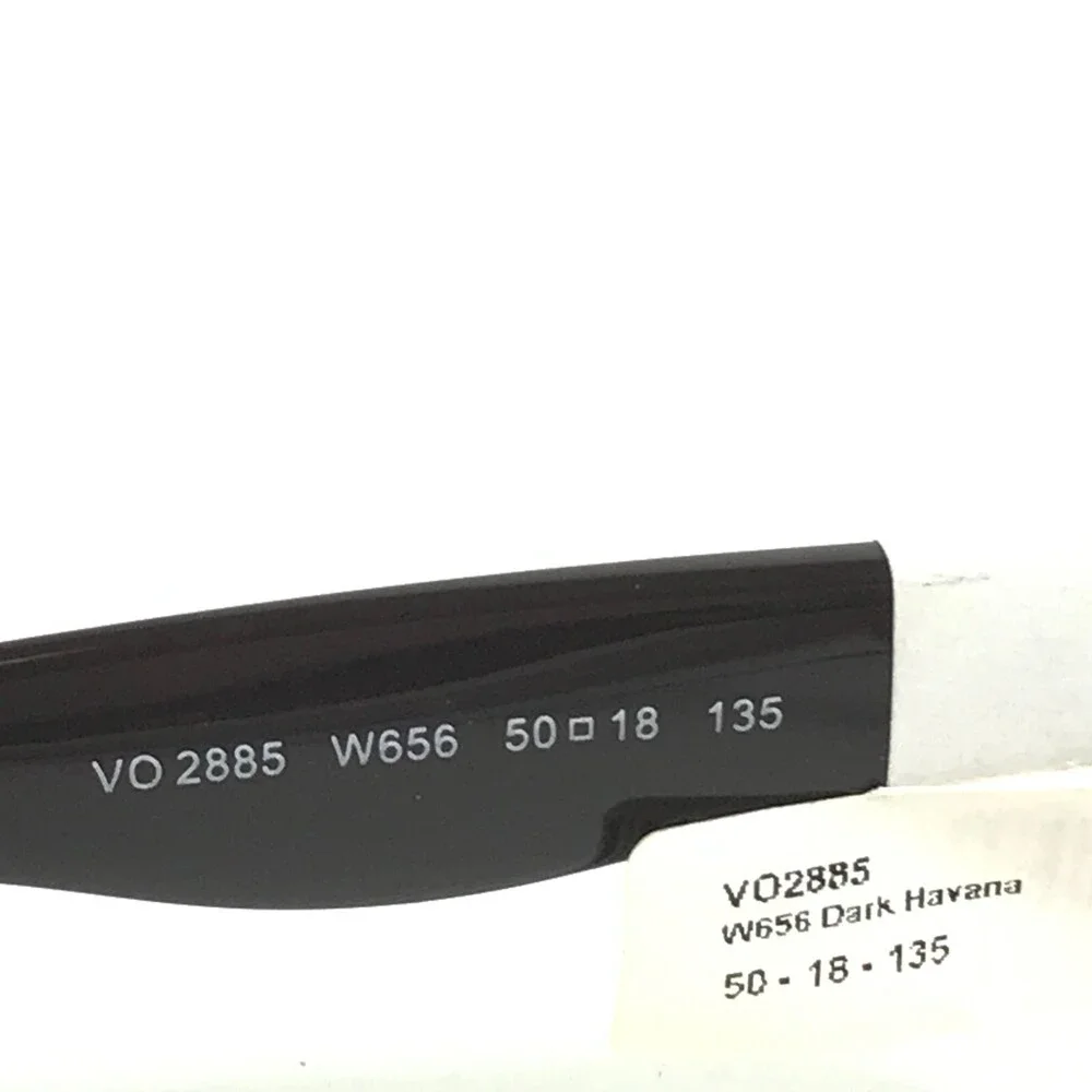 Vogue Eyeglasses Frames VO2885 W656 Brown Tortoise Square Full Rim 50-18-35